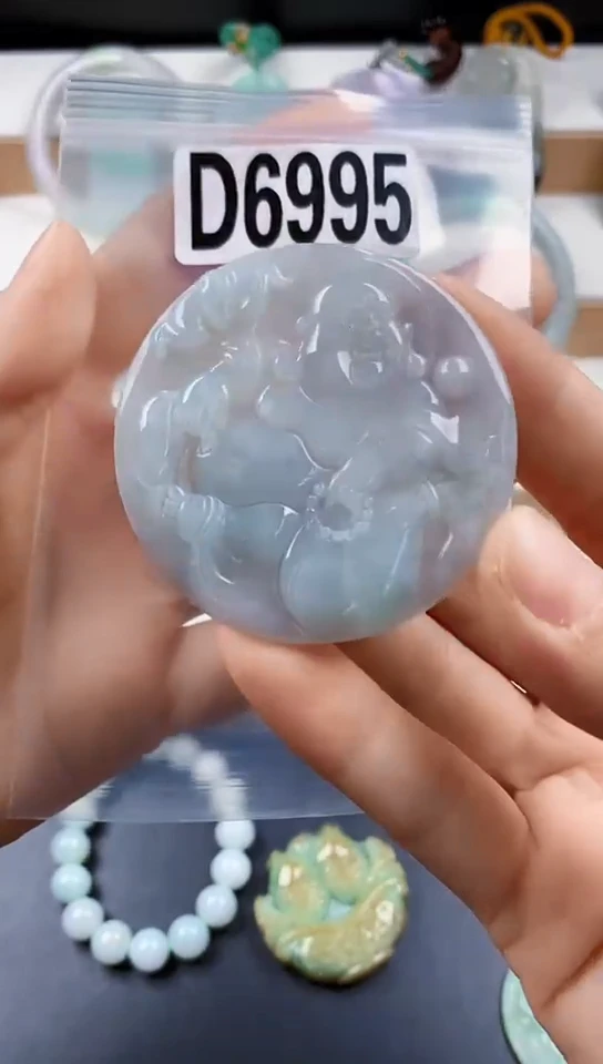 颈饰未镶嵌翡翠天然翡翠吊坠挂件