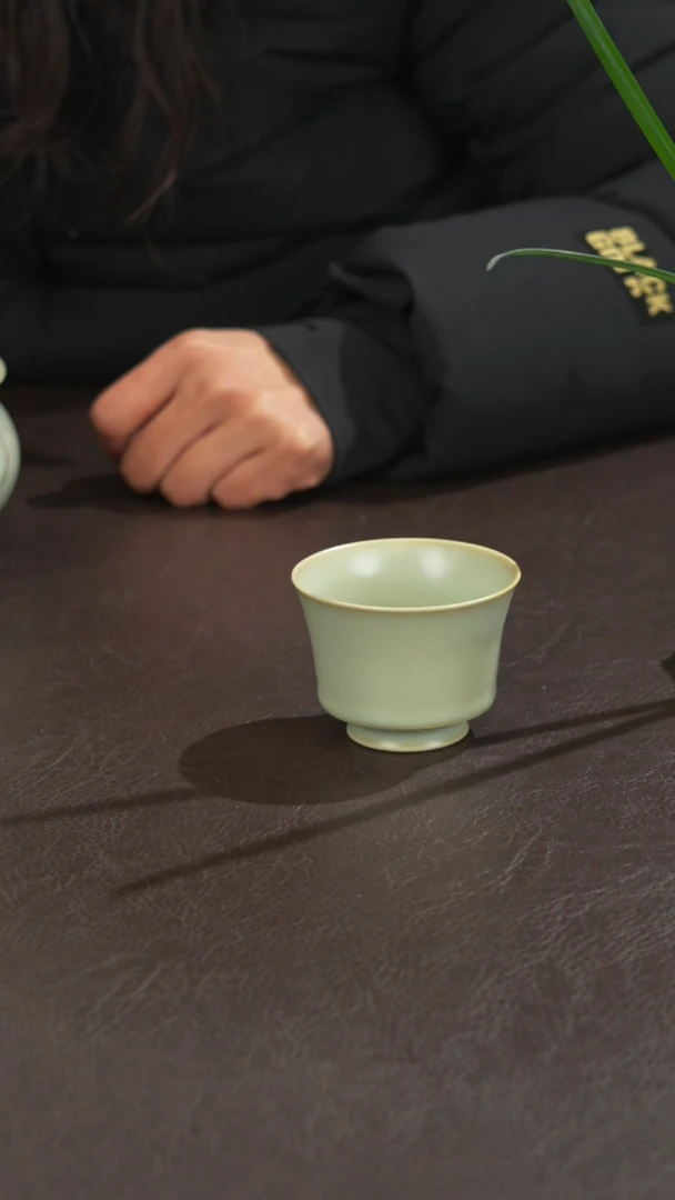 瓷瓷 宣宝汝瓷原矿原釉作品微微瑕