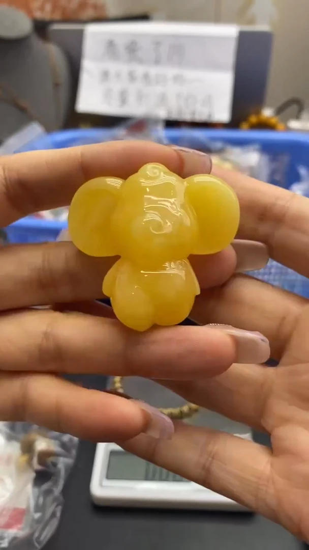 琥珀未镶嵌珠宝奇石2228