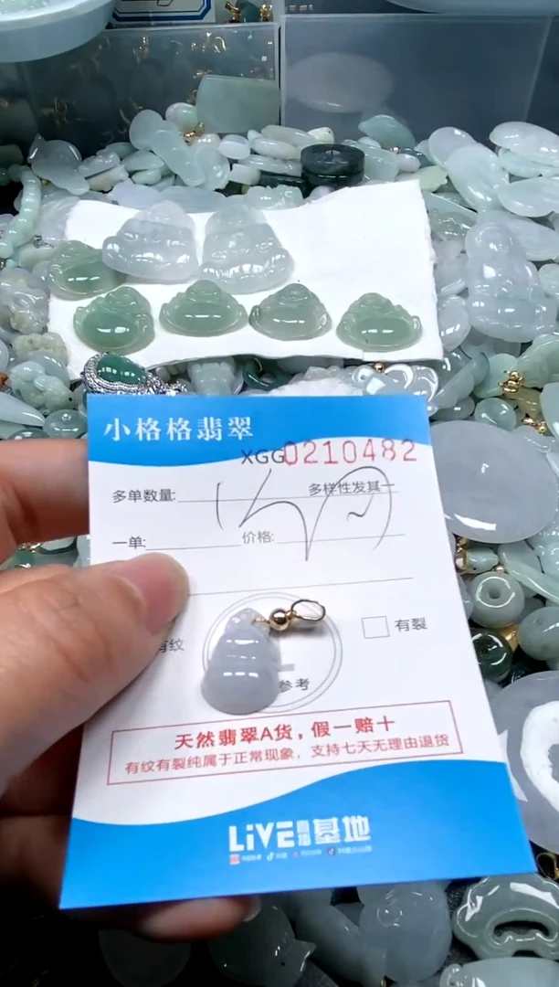 【闪购商品】翡翠颈饰未镶嵌闪购商品0210482