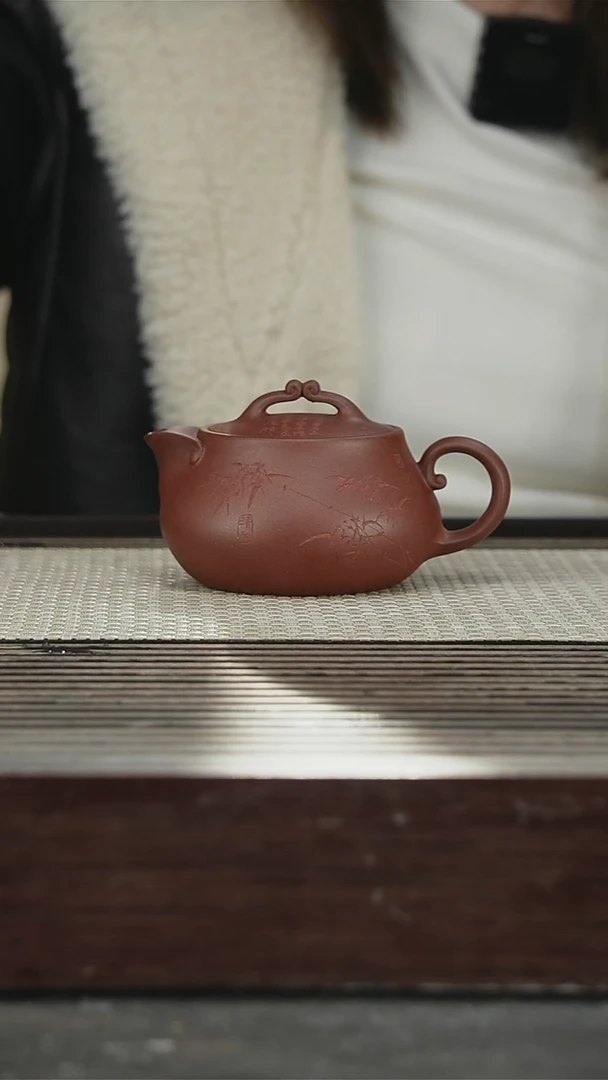 茶壶紫砂6号高工方，200CC