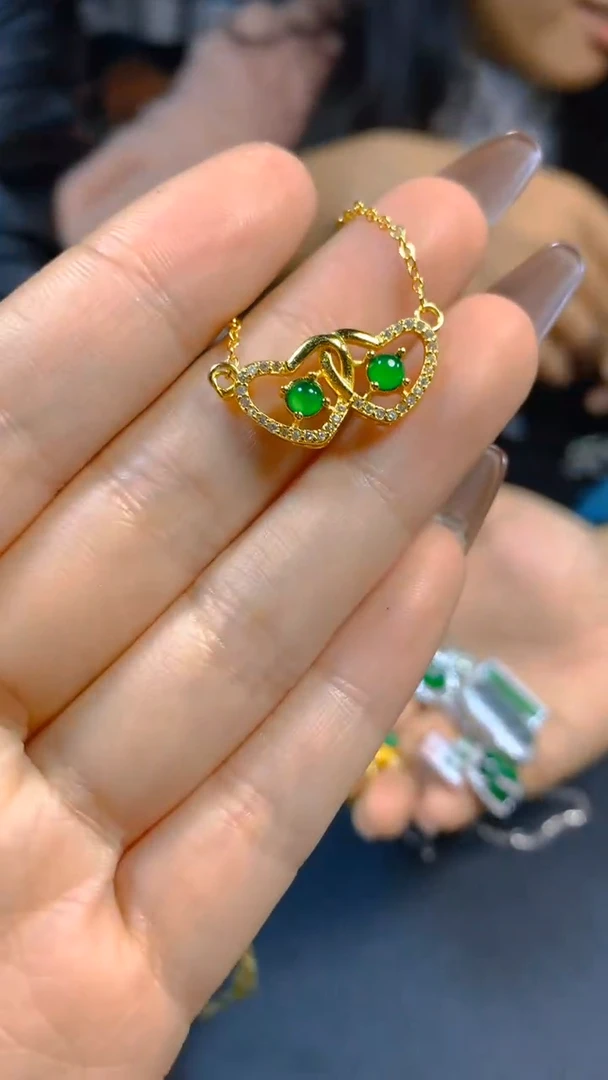 【闪购商品】翡翠项链未镶嵌0800073944多样性发一