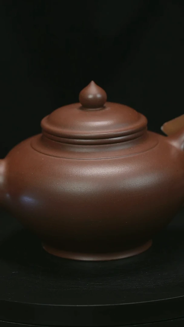 茶壶紫砂.H1744赵信军光素笑樱