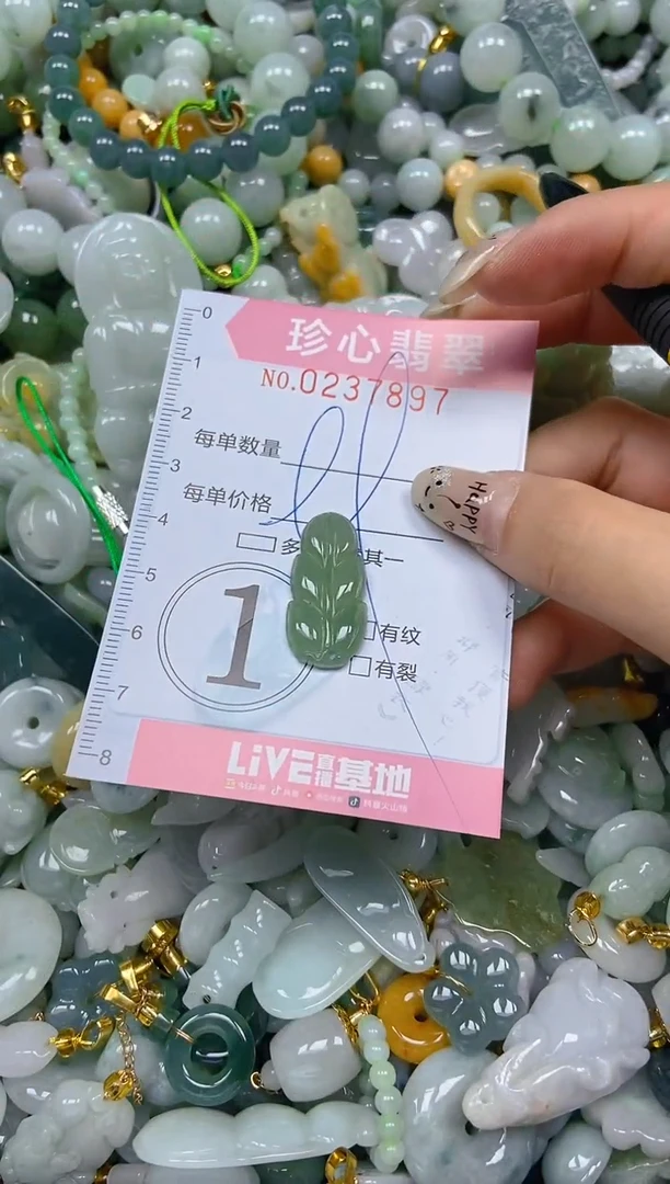 翡翠未镶嵌颈饰闪购0237897