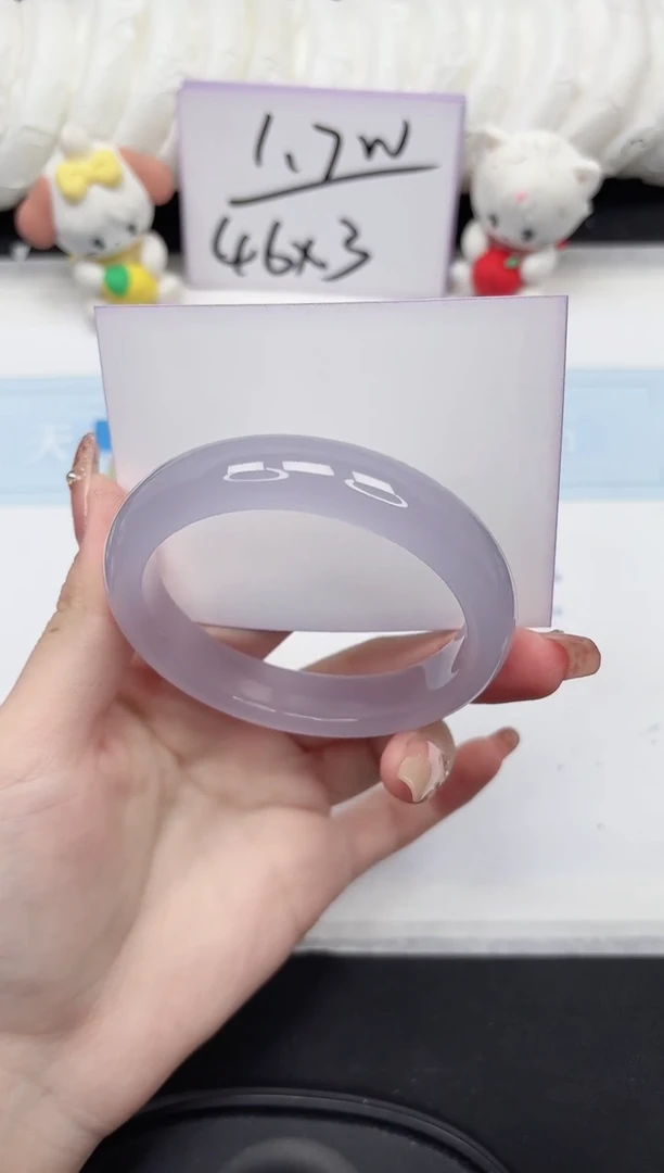 未镶嵌手镯石英质玉150-60