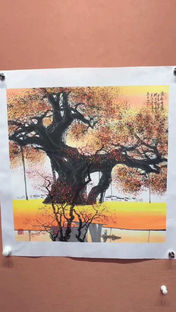 国画师立照老师国画作品