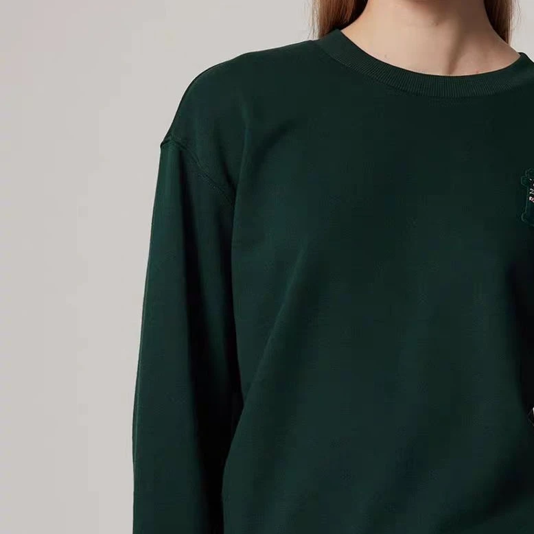 25181 哈家圆领加绒卫衣  渠道货