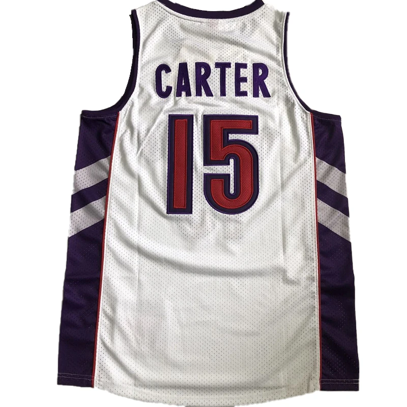 猛龙卡特15号2000全明星白色密绣款篮球训练速干透气运动服-57