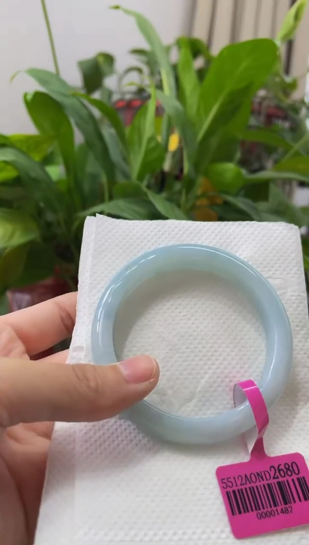 翡翠手镯未镶嵌218手镯55.2