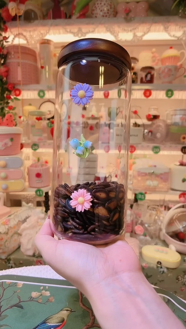 铃兰花大容量密封罐——手工制作品质好！