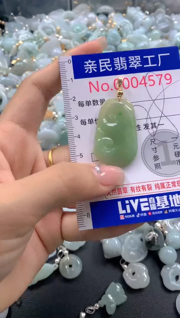 颈饰未镶嵌翡翠4579
