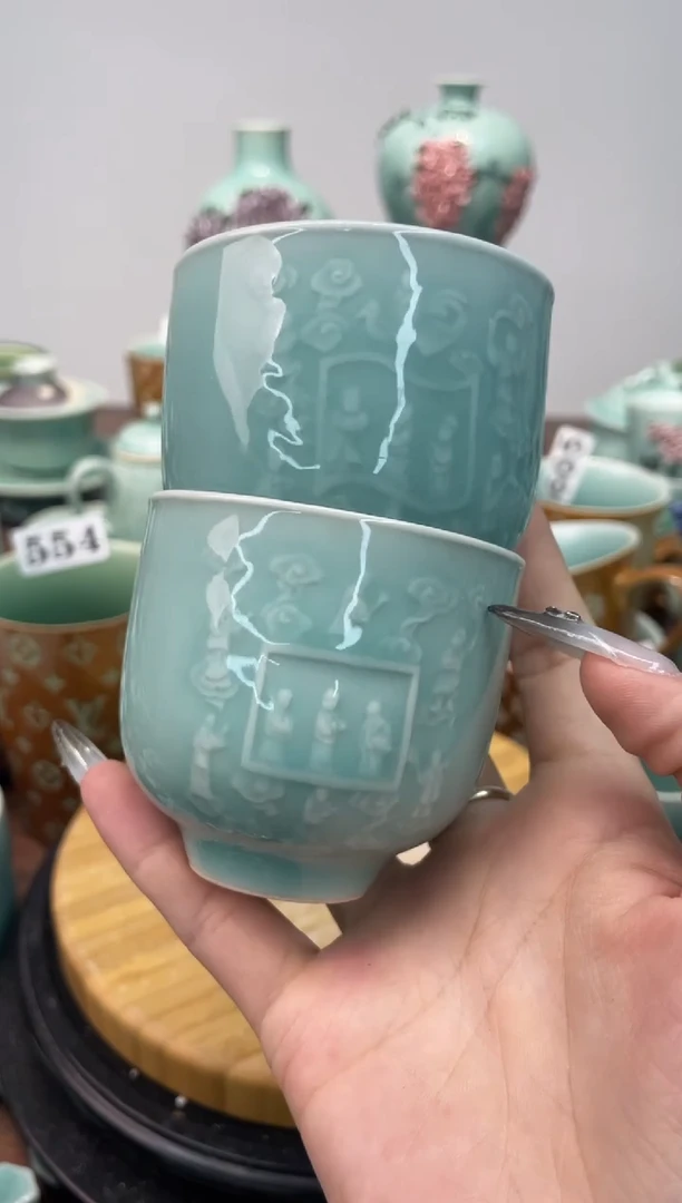 2个  慧仙青瓷 龙泉青瓷大促 定点福利放漏