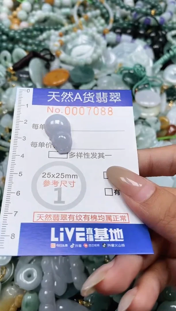 翡翠未镶嵌颈饰闪购0007088