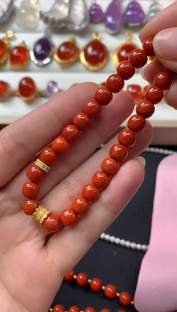 【闪购商品】南红玛瑙手串未镶嵌D823|580