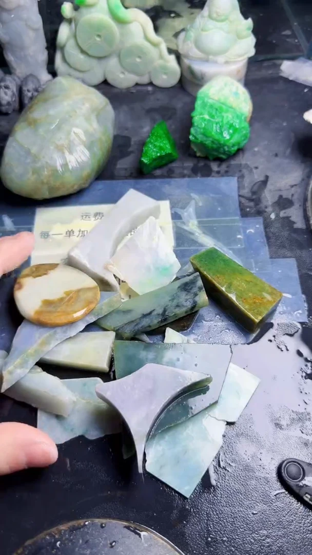 未镶嵌挂件翡翠天然翡翠155