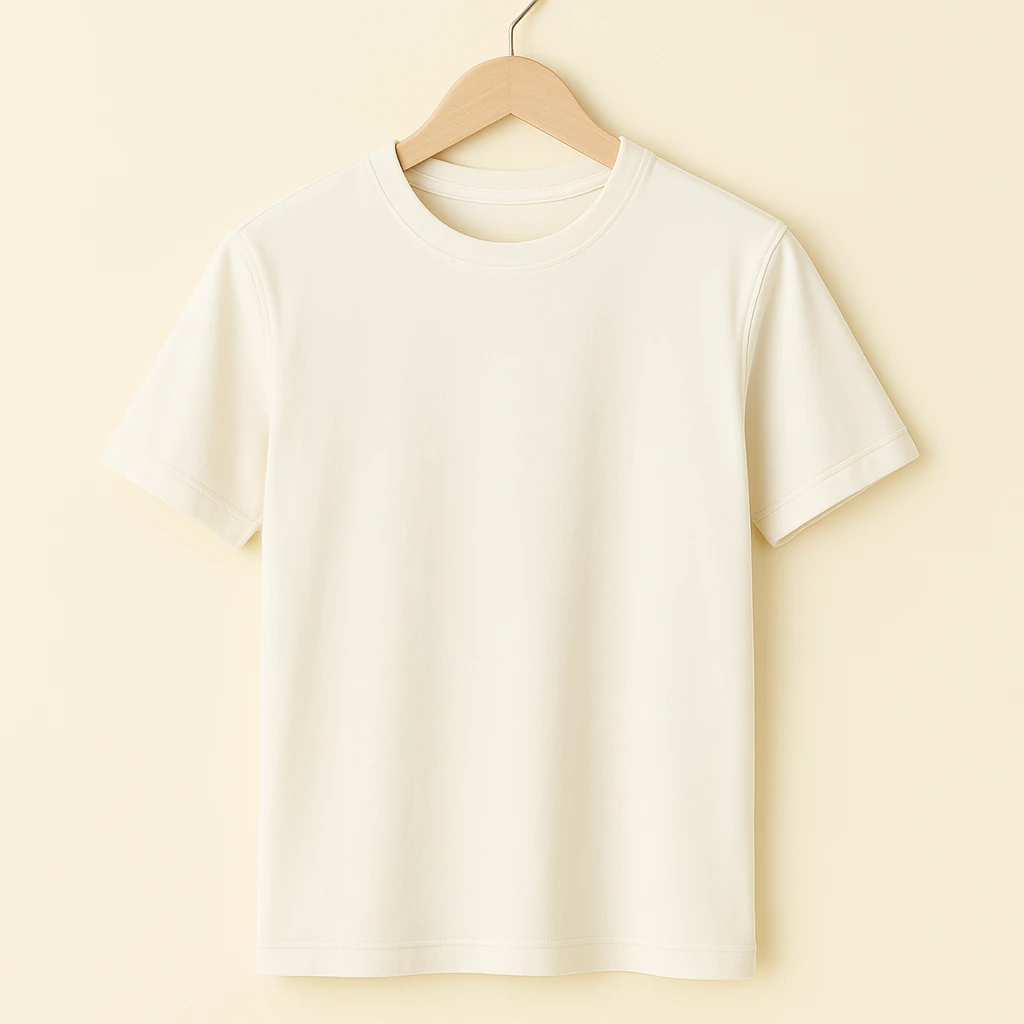 三醋酸羊毛短袖T恤垂感环保柔软舒适抗皱抗菌易洗奢华羊毛真丝感