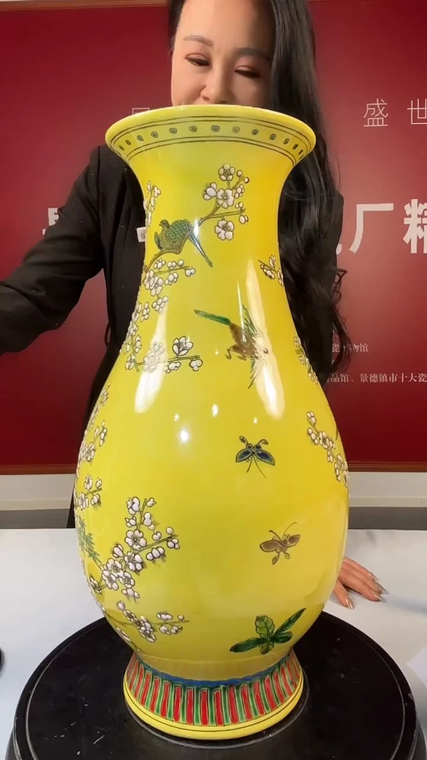 摆件陶瓷D23/玉蓝飘香————