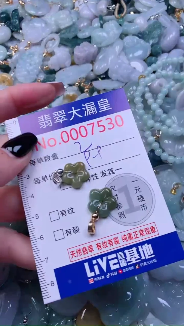 颈饰未镶嵌翡翠7530