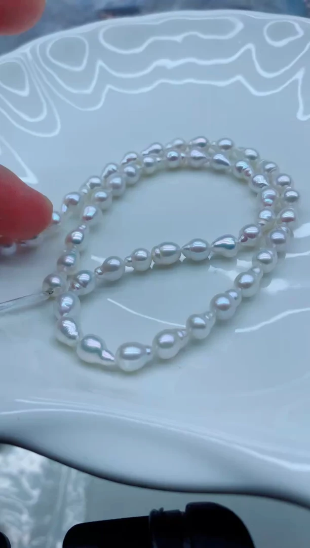 淡水珍珠未镶嵌颈饰淡水珍珠项链多样性发其一
