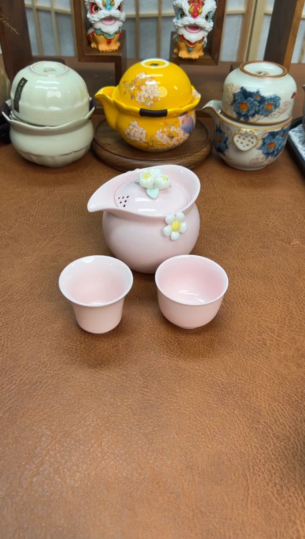 陶瓷旅行茶具套装