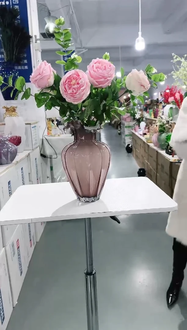 【闪购商品】无铅玻璃UU外贸花瓶-ACGJ