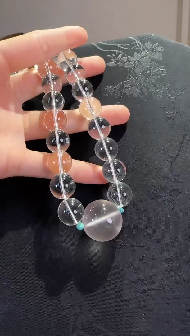 颈饰未镶嵌水晶项链