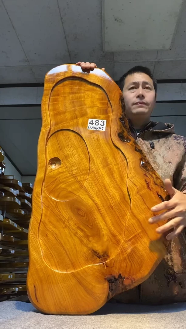 实木茶盘 一物一拍（不含配件）