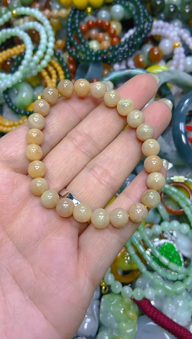 颈饰未镶嵌翡翠8mm