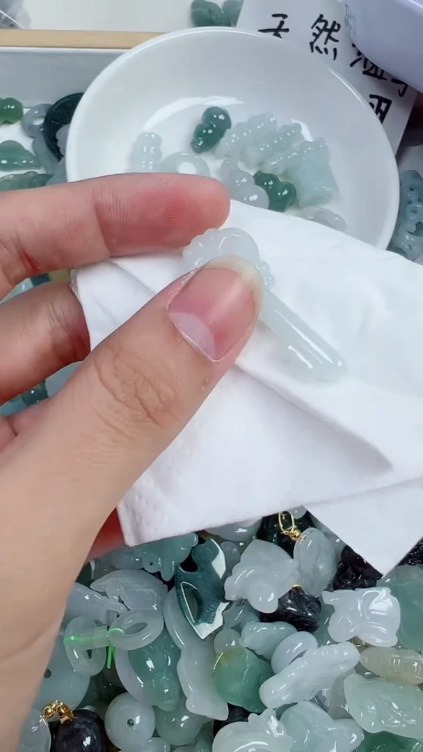 散珠翡翠802号链接，A货翡翠