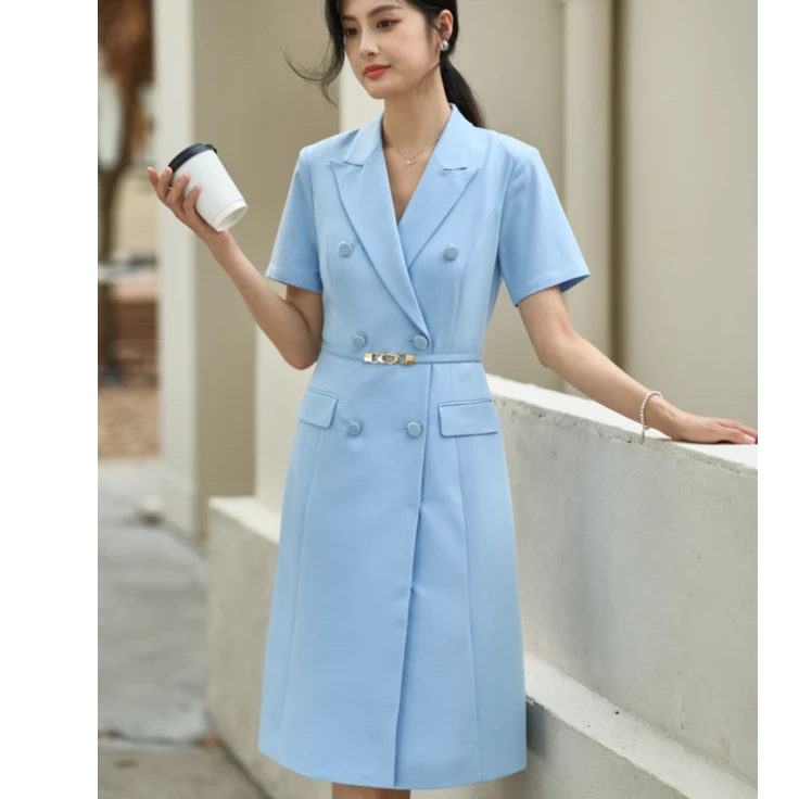 米思阳新款职业时尚气质通勤裙子收腰显瘦通勤西装裙女5Y24CL3259