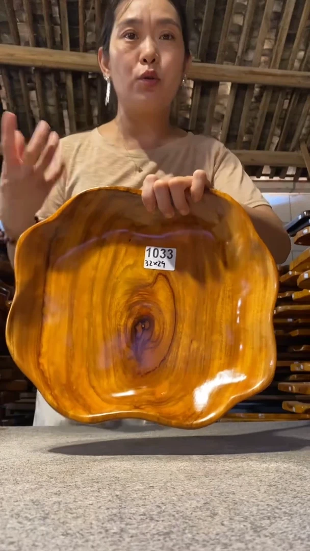 实木茶盘 一物一拍 (不含配件)