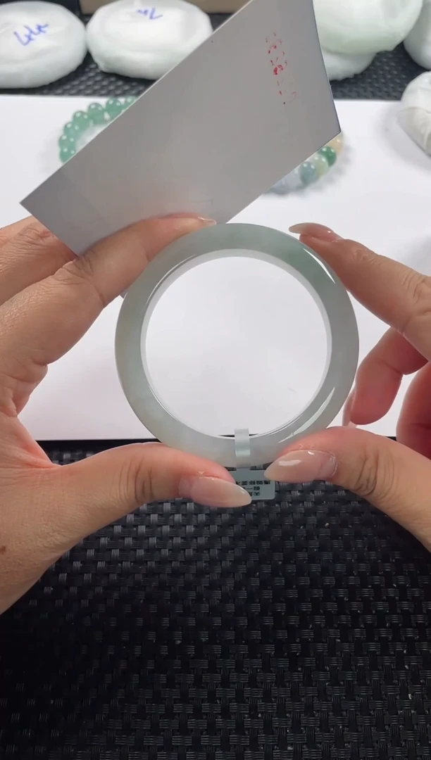 未镶嵌手镯翡翠基地发货H 6301  53+