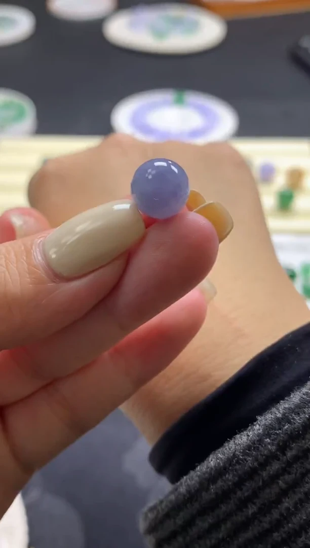 未镶嵌定制翡翠卡9.8mm