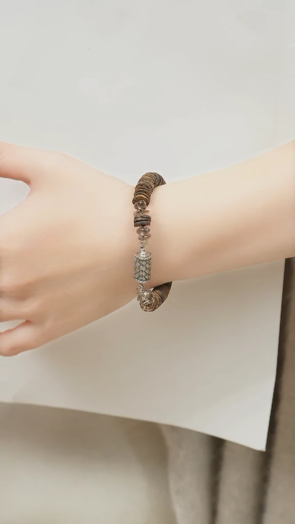 手串沉香未镶嵌趣野沉香一圈男款