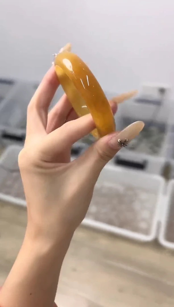 未镶嵌手镯石英质玉283-59HU