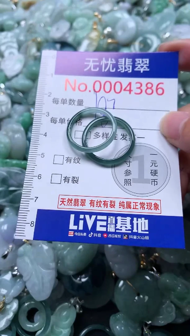 颈饰未镶嵌翡翠4386