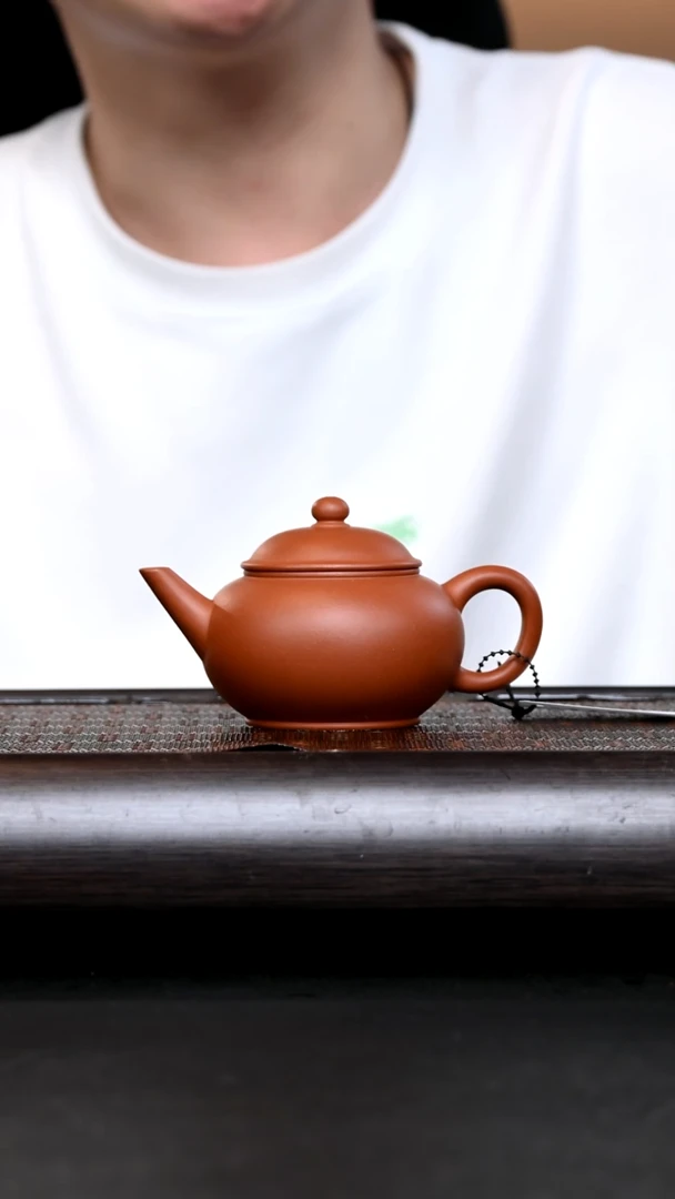 茶壶紫砂HT15950 水平 朱砂 165c