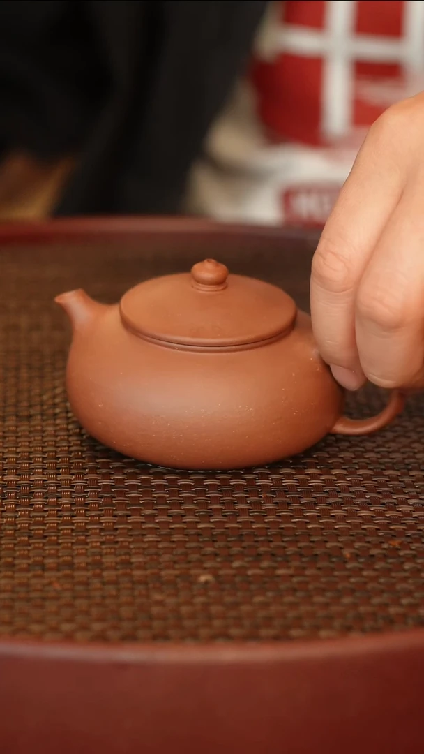 茶壶紫砂寒江 紫泥 160cc