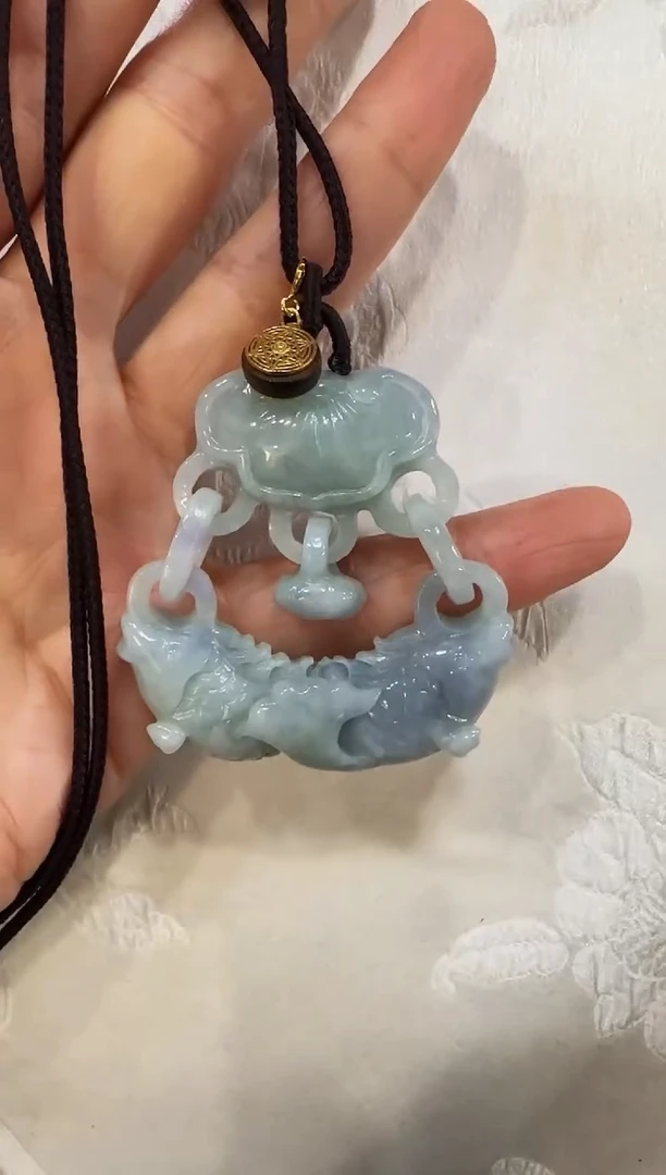 颈饰未镶嵌翡翠国风