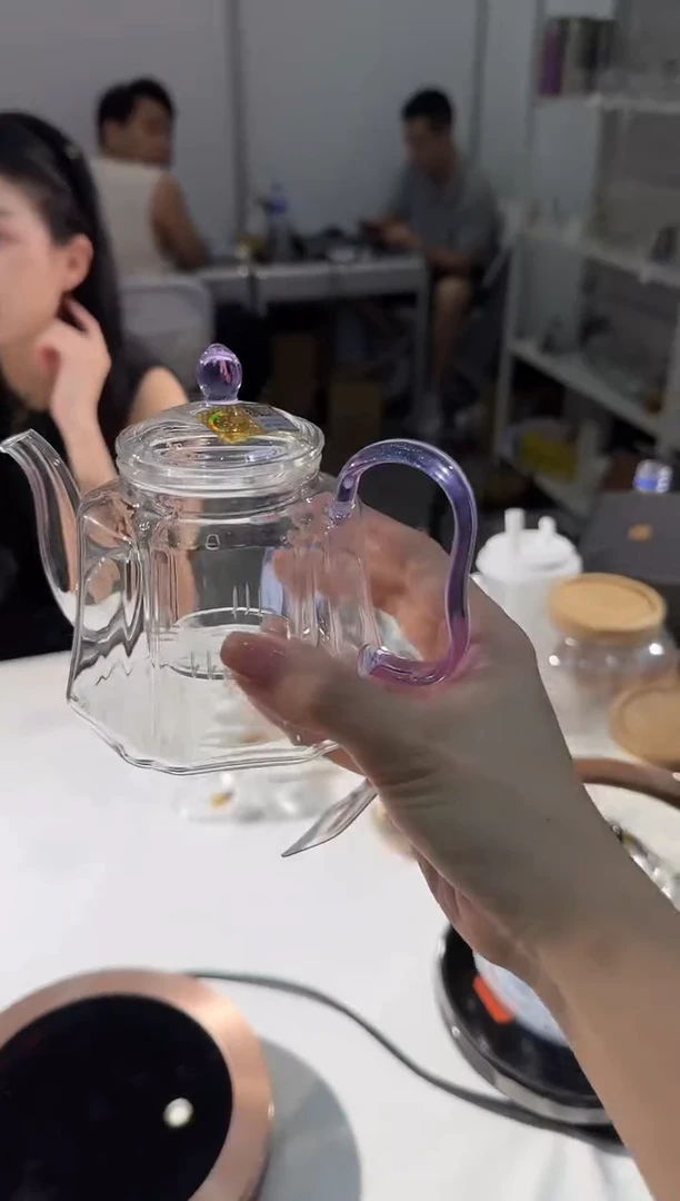 禾器锦瑞壶浅紫色