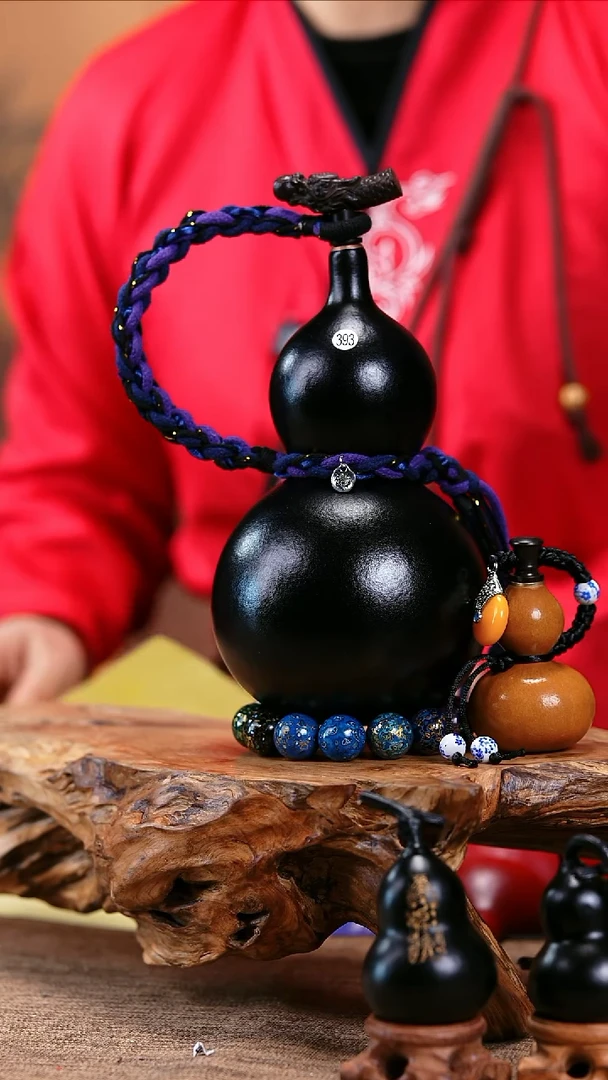 【闪购商品】393—光岳葫天然大漆酒葫芦不含漆珠