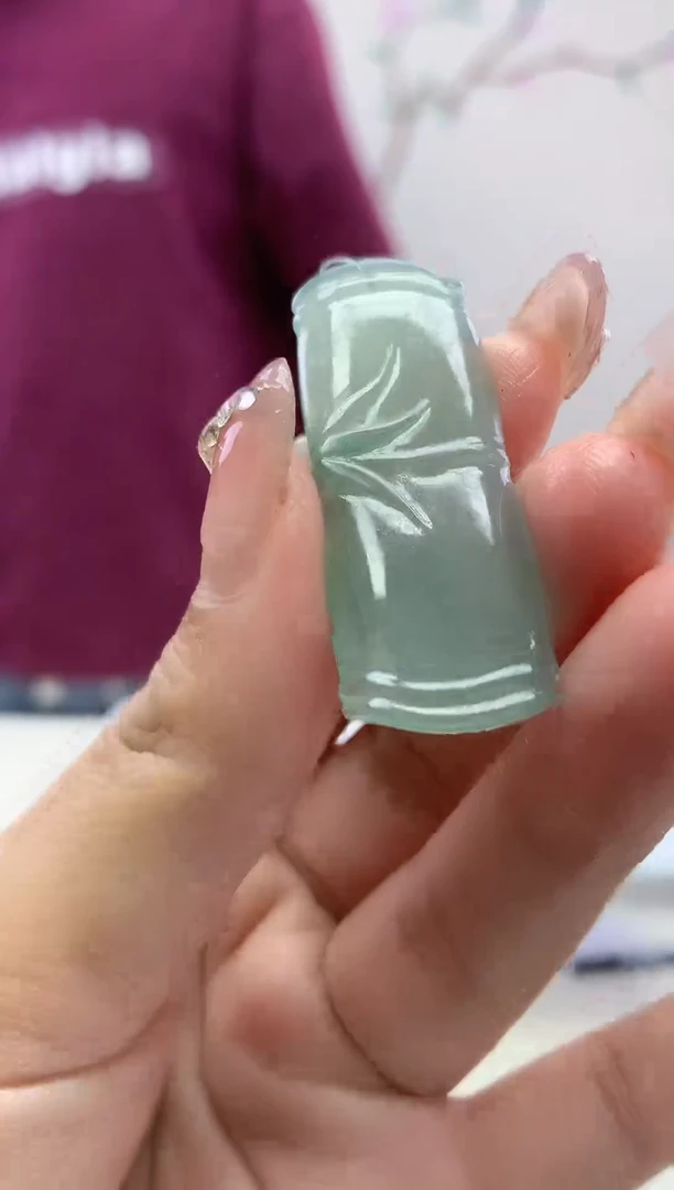 定制翡翠未镶嵌888xy-毛货竹节72