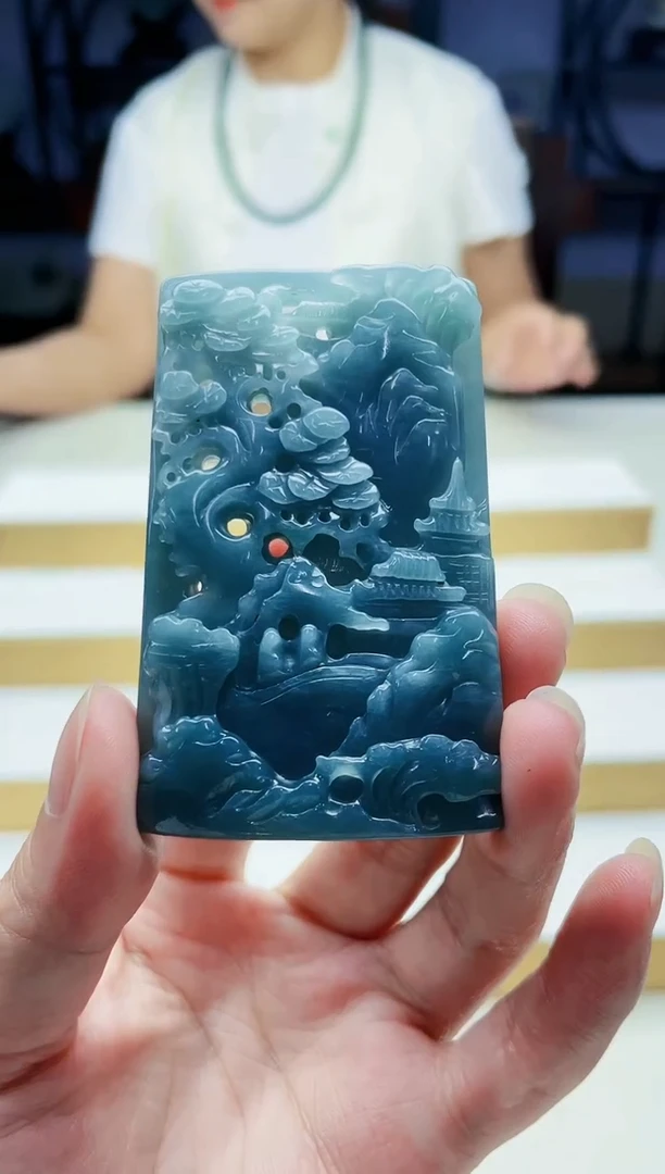 未镶嵌定制翡翠毛货09140093