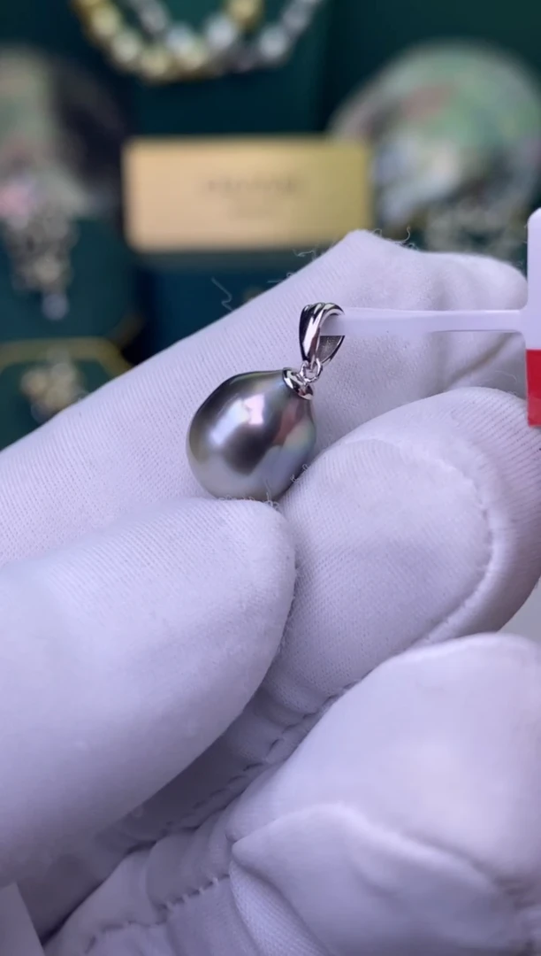 【闪购商品】海水珍珠颈饰18K金镶嵌1