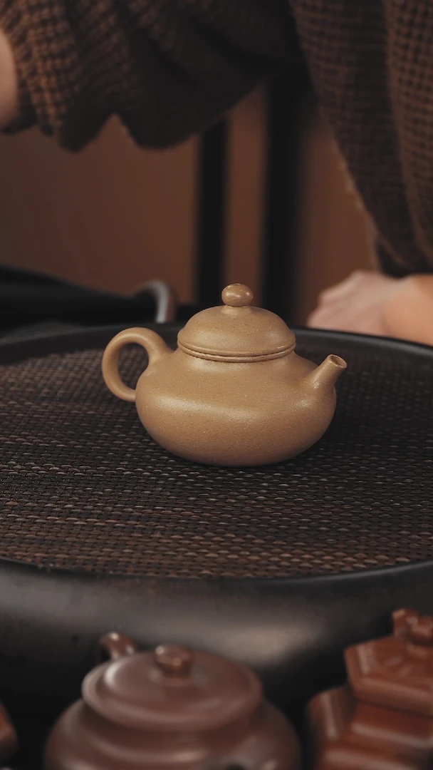 茶壶紫砂容天 青段