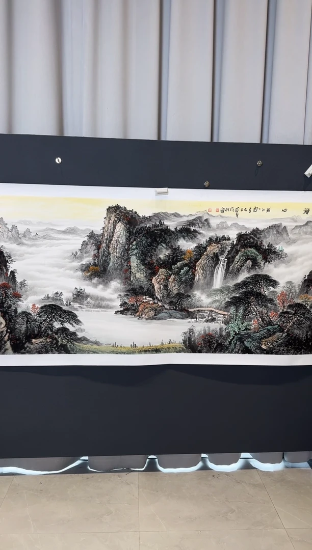 国画郝凤先云水禅心2025-1231DS101