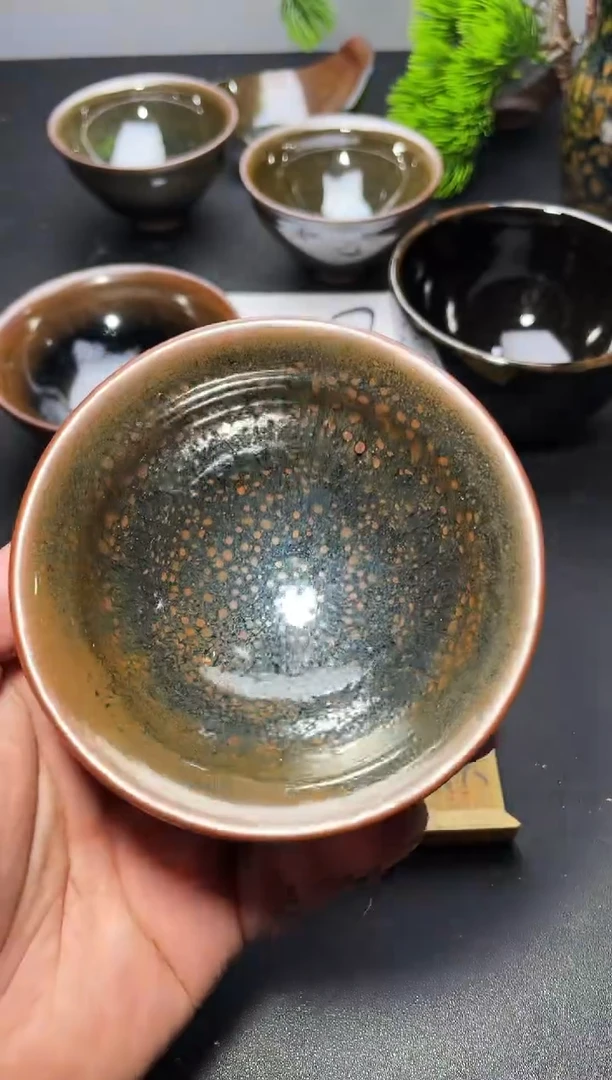 茶盏161叶紫建盏
