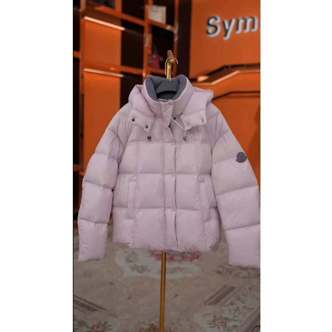 2025冬季新款洋气减龄时尚百搭宽松休闲连帽羽绒服女装