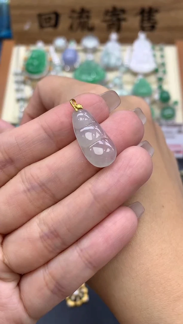 【闪购商品】翡翠颈饰18K金镶嵌127-中国好珍宝