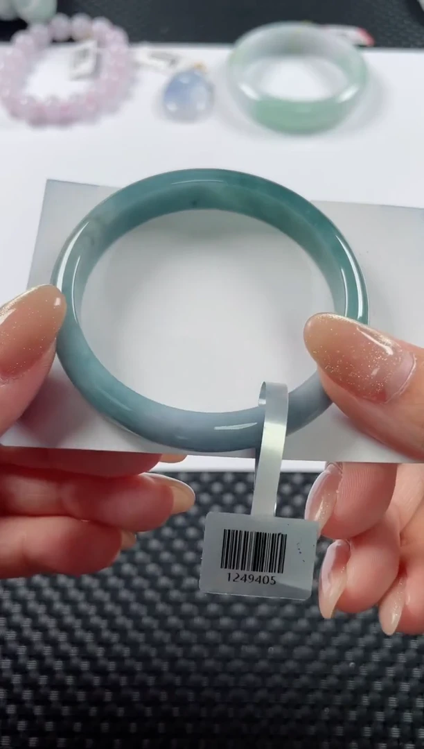 未镶嵌手镯翡翠基地发货H1516 52+